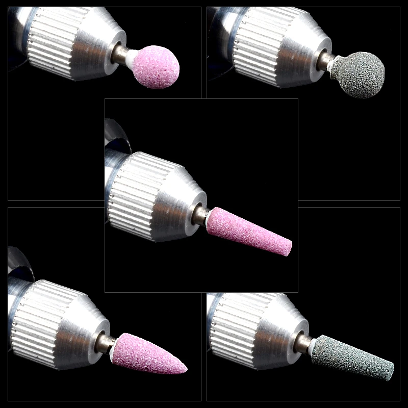Nail Art Drill Bit Quartz Stone Rotate Cuticle Clean Cutter File Milling For Electric Manicure Machine Pedicure Tool Accessories | Красота и