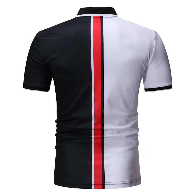 Рубашка поло мужская с коротким рукавом летняя рубашка принтом парусник