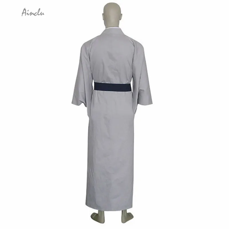 Ainclu Бесплатная доставка Новинка серая корзина с фруктами Shigure Sohma Sash кимоно