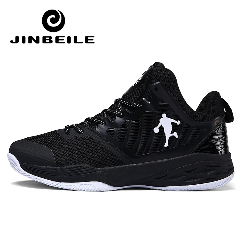 Мужские летние дышащие баскетбольные кроссовки амортизирующая спортивная обувь