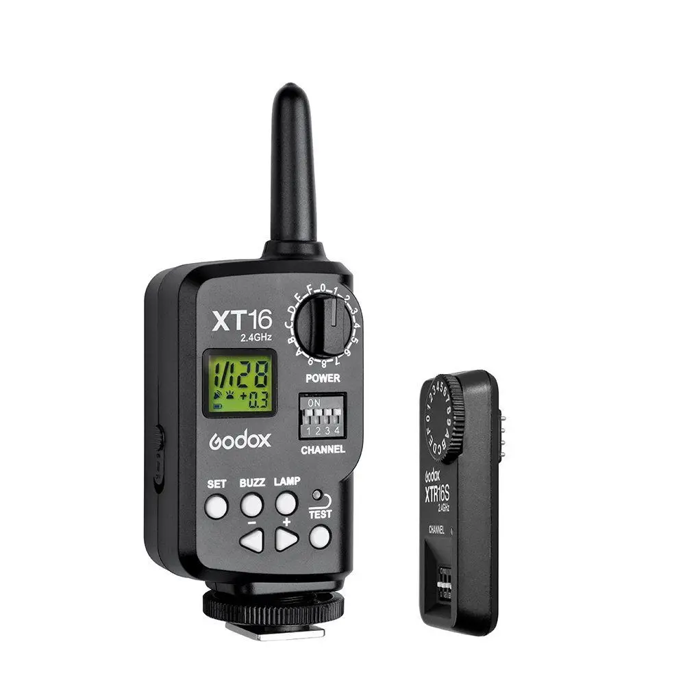 Godox XT-16S 2 4G беспроводной пульт дистанционного управления триггер вспышки для V850