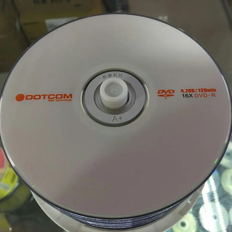 Диски для DVD 50 шт. в партии пустые диски 4 7 ГБ 16 компактные записи после хранения