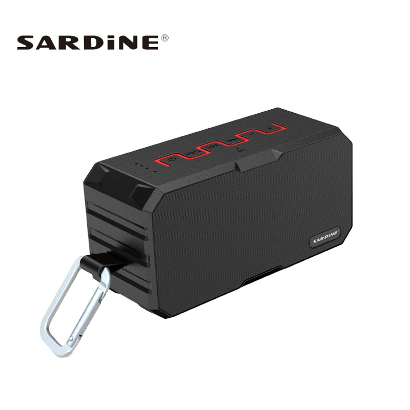 Sardine F5 Wireless Bluetooth Speakers Portable Outdoor Waterproof Music Player Soundbar Subwoofer with Power Bank Function |