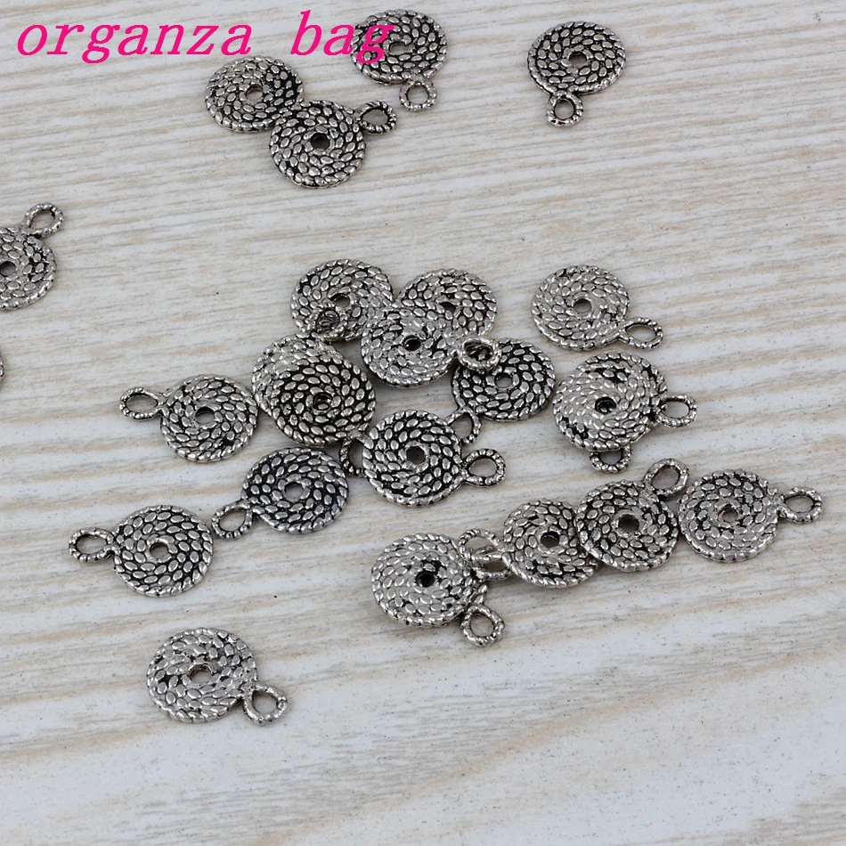 

Straw Rope Pendants 200Pcs/lot Hot sell Zinc alloy Jewelry DIY 11 x15mm A-186