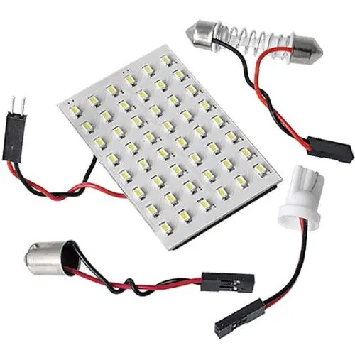 Panel 48 LED + adapdateur bulb T10 / 32MM shuttle | Лампы и освещение