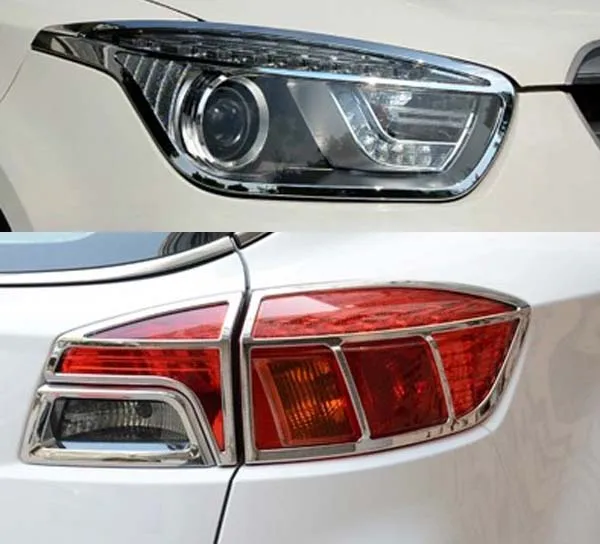 

2pc for FAW BESTURN X80 2013-2016 Headlamp Rear taillight Decorative frame