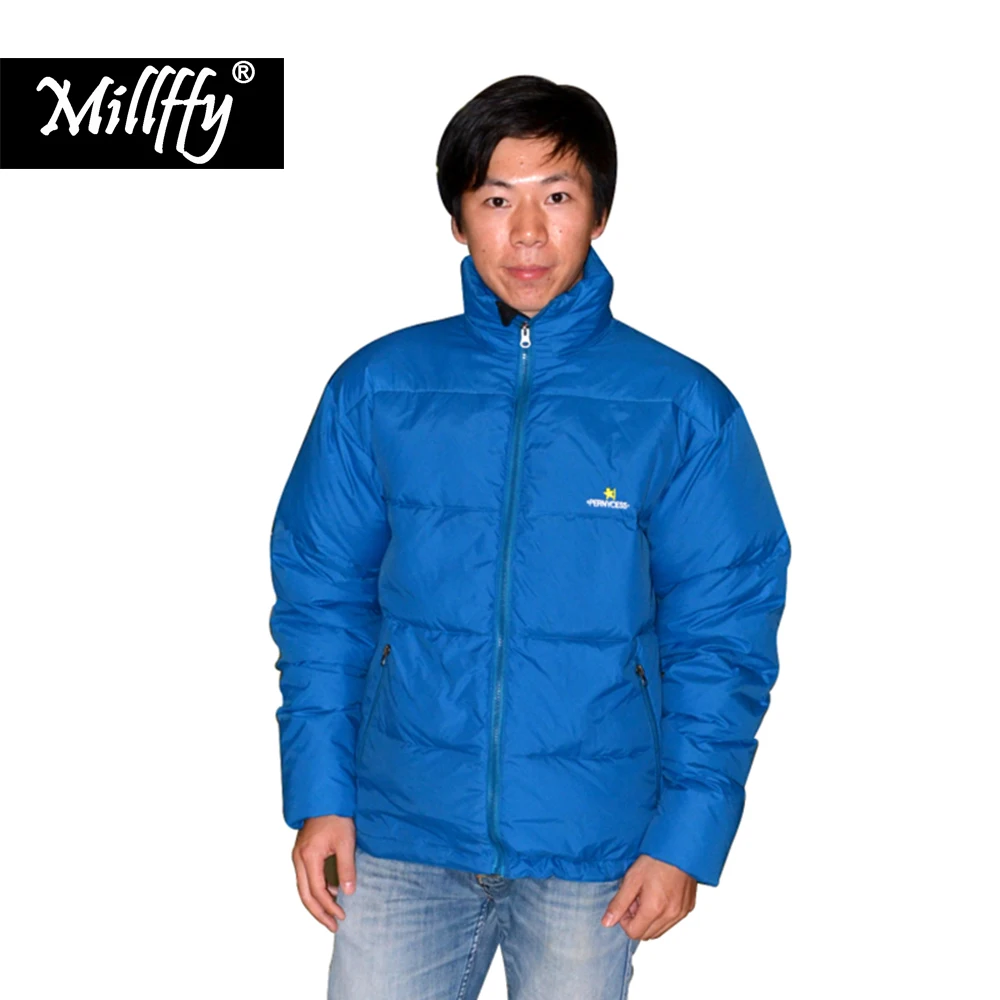 Толстая Мужская куртка ультра светильник теплый пуховик лыжный костюм