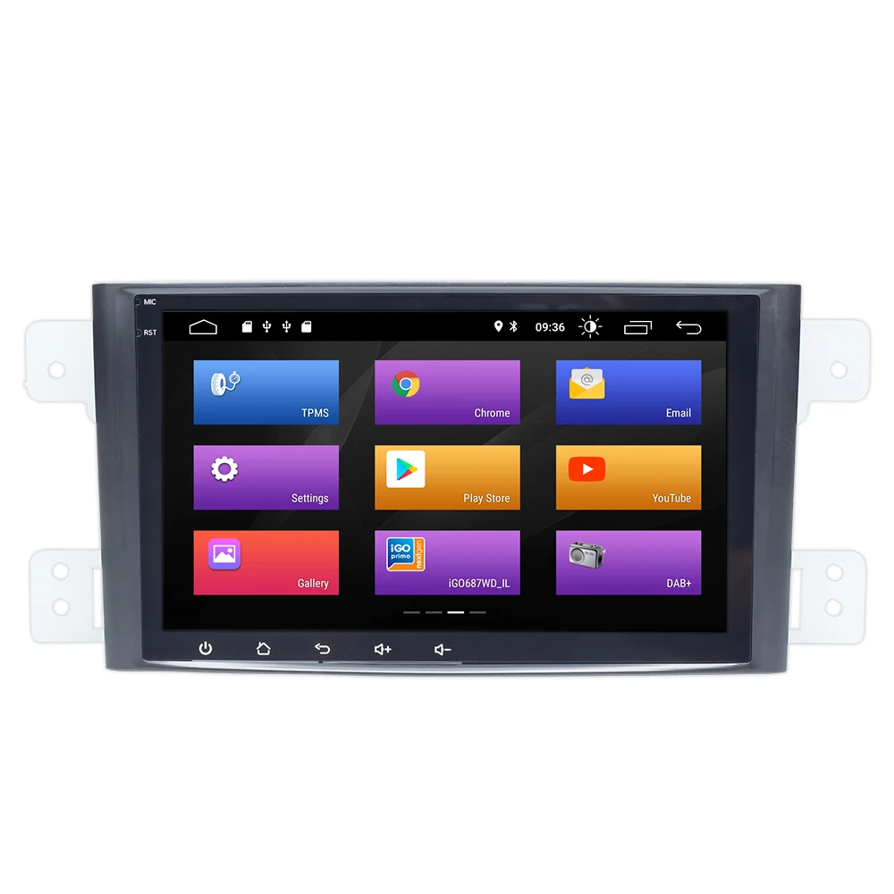 2 Din Android 9 0 автомобильный DVD плеер GPS радио для Suzuki Grand Vitara 2005 2006 2007 2008 2009 2011 2012 2013