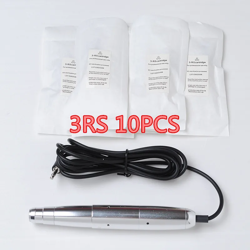 Wholesale 10PCS Лот игла для коррекции бровей вышивка PCD тату иглы 3RS роторная машина