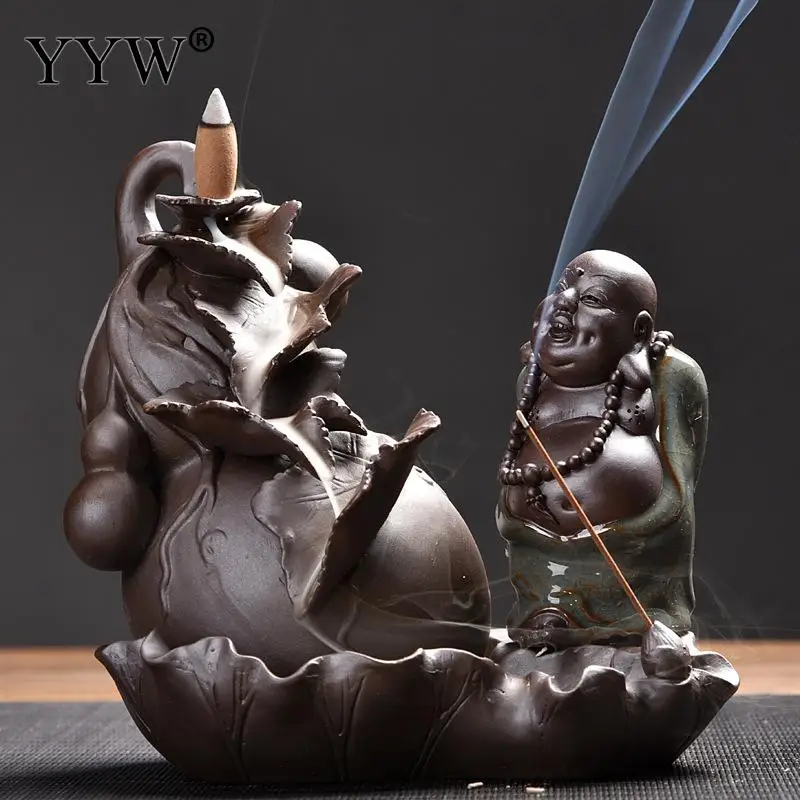 

Incense Stick Holder Backflow Incense Sticks Burner Waterfall Censer Ceramic Home Decor Aroma Smoke Burner Incenso Aromatherapy
