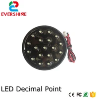2pcs gas price digital numbers module led decimal point outdoor waterproof led signs usage for 18 20 22 24 36 48
