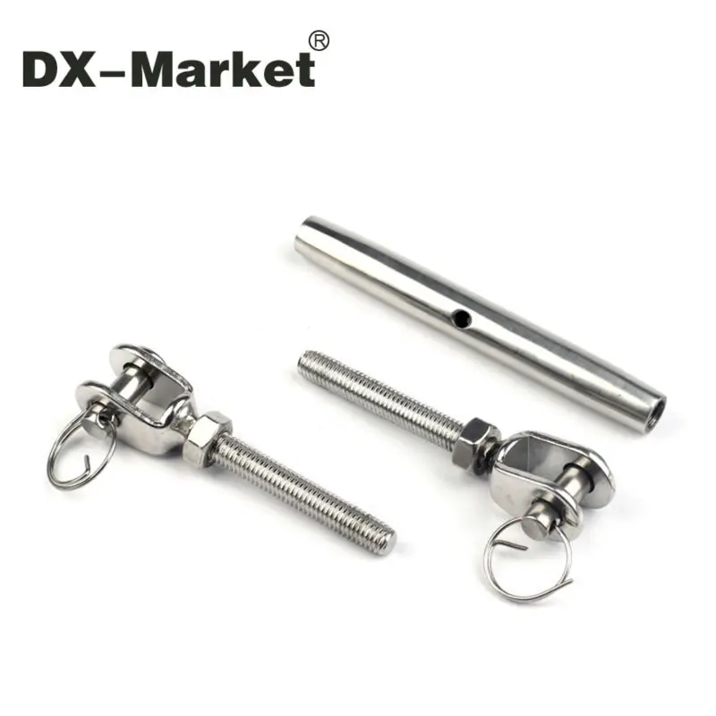 Турникет m10 2 шт 304 нержавеющая сталь крюк для стяжки и крючка sus304 Высокое качество