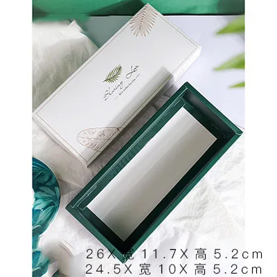 1PCS BOX Творческий лиственным узором Упаковка для печенья, торта Подарочная коробка Свадебная сумка для конфет DIY Бумага подарок Коробки сумка посылка День рождения Декор - Цвет: 1PCS BOX