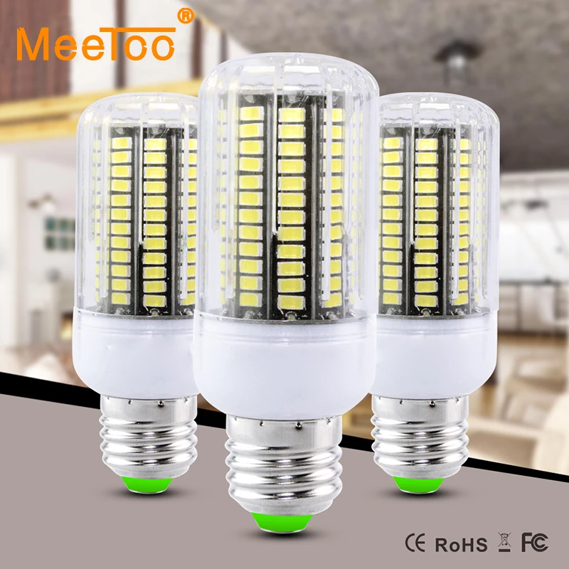 E27 5733 SMD более яркая 5730 5736 Светодиодная лампа для кукурузы 3 Вт 4 5 7 8 10 15 110 В 220