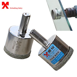 1 шт. алмазное сверло 6-100 мм, кольцевая пила для стекла, мрамора, керамической плитки, резак, открывалка, сверление кирпичной кладки, высокое качество, сердечник, сверло