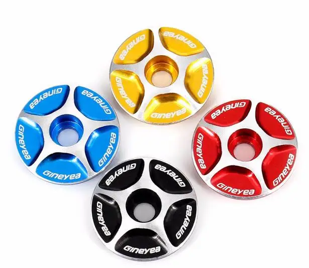 

NEW Aluminum Threadless 1"/1-1/8" Road MTB Bike Stem Accessories Bici Bicycle Cycling Headset Top Cap Cover Free Shipping