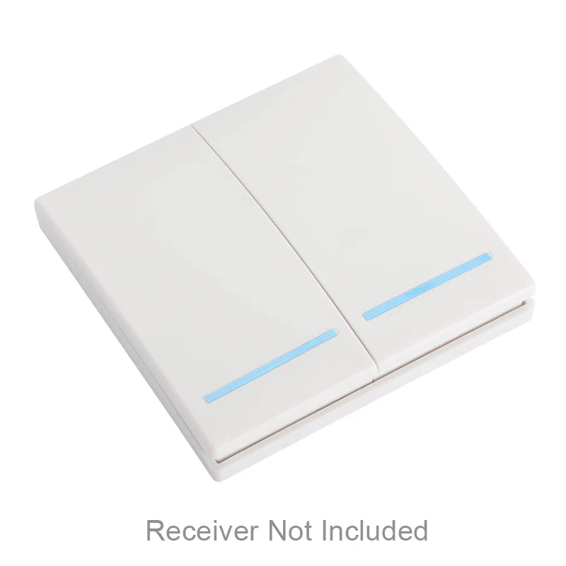 QIACHIP Wi-Fi Smart Switch Беспроводной удаленного Управление свет таймер реле AC 110 V 220 V домашней автоматизации работы с amazon Alexa - Цвет: 2 Button Transmitter