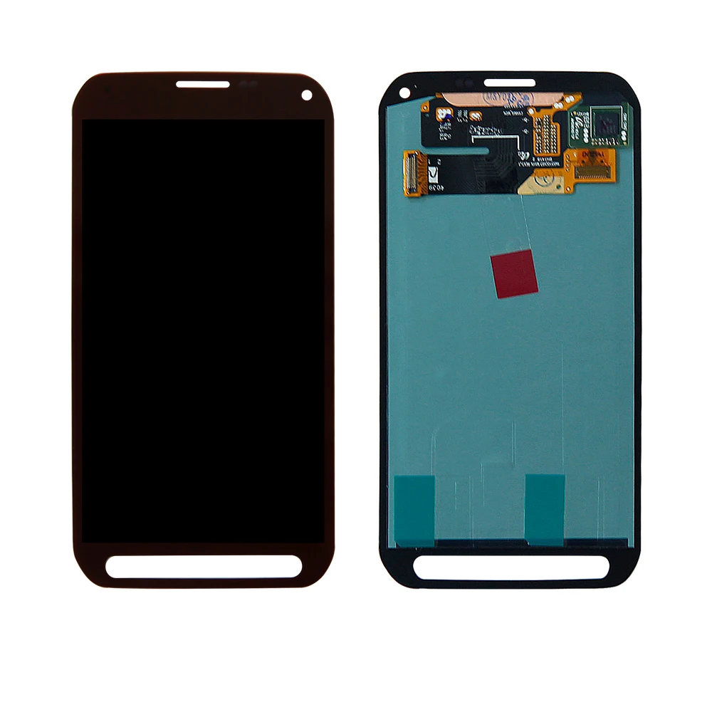 Для Samsung Galaxy S5 активный SM G870A G870 красный сенсорный экран дигитайзер ЖК дисплей в