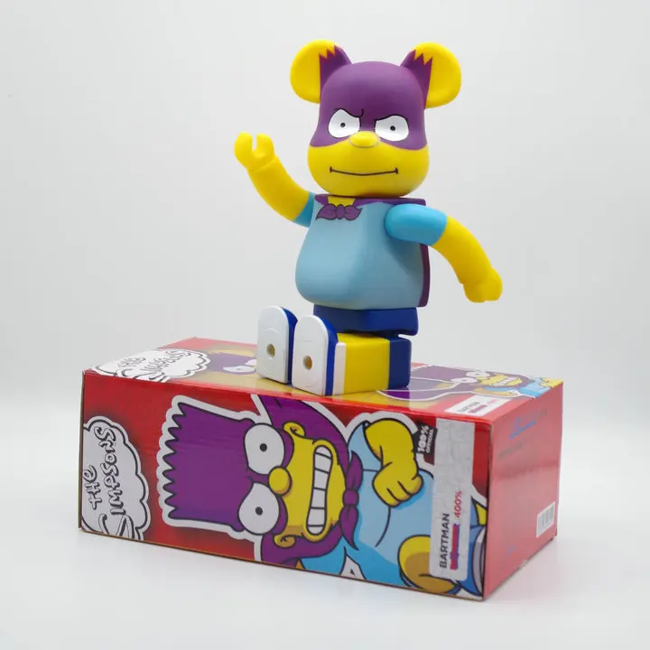 Free EMS Shipping Hot Sale Bearbrick The Simpons 400% Large Size Decoration Doll Christmas Gifts 28cm | Игрушки и хобби