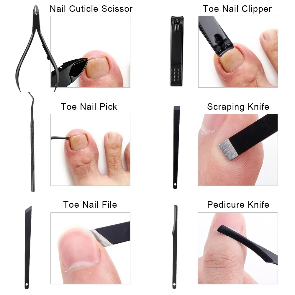 Набор профессиональных маникюрных машинок для стрижки ногтей 12/15/18 шт. набор