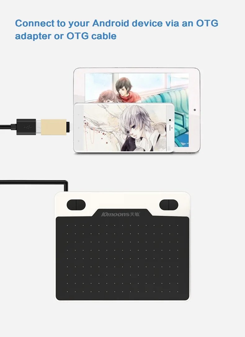 Адаптер USB OTG Type C к 3 0 с 10 лунами T503|Цифровые планшеты| |