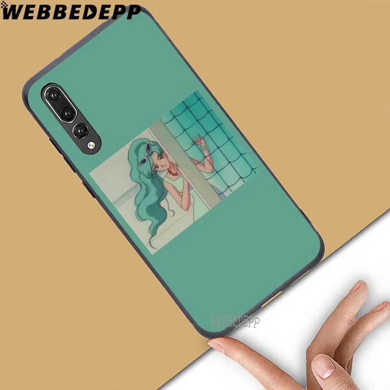16 WEBBEDEPP Эстетическая аниме мягкий чехол для huawei для НУА Вэй слава 6 7A Pro 7C 8C 7X8X8 9 10 lite Note10 - Цвет: 16