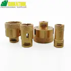 SHDIATOOL 4 шт M14 ВАКУУМНОЙ ПАЙКИ Diamond бурильное сверло биты кольцевая пила сверло для работы по камню Биты алмазного сверла плитка Корона бурения Биты