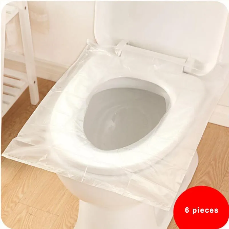 6 шт./упак. двухслойные водонепроницаемые одноразовые гигиенические чехлы на