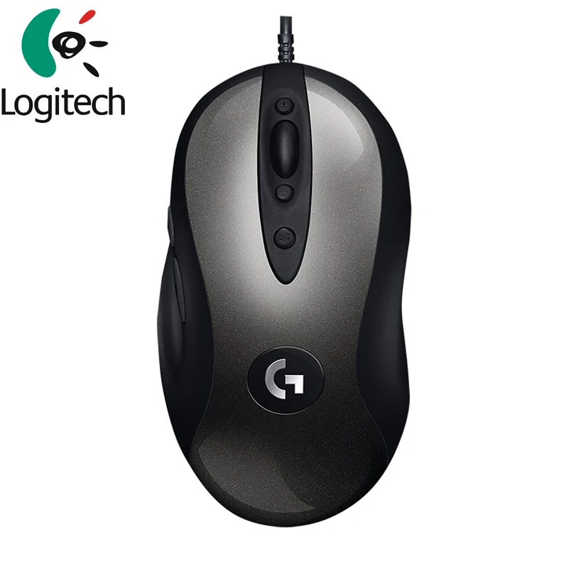 Новая классическая игровая мышь logitech MX518 обновленная версия MX500/MX510/MX518 100-16000 dpi датчик героя для всех геймеров мыши