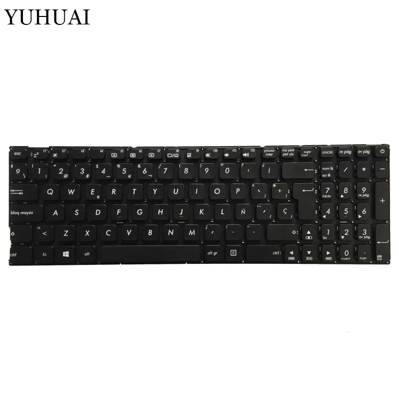 Новая испанская клавиатура для Asus X541 X541U X541UA X541UV X541S X541SC X541SC X541SA RU черная клавиатура для ноутбука