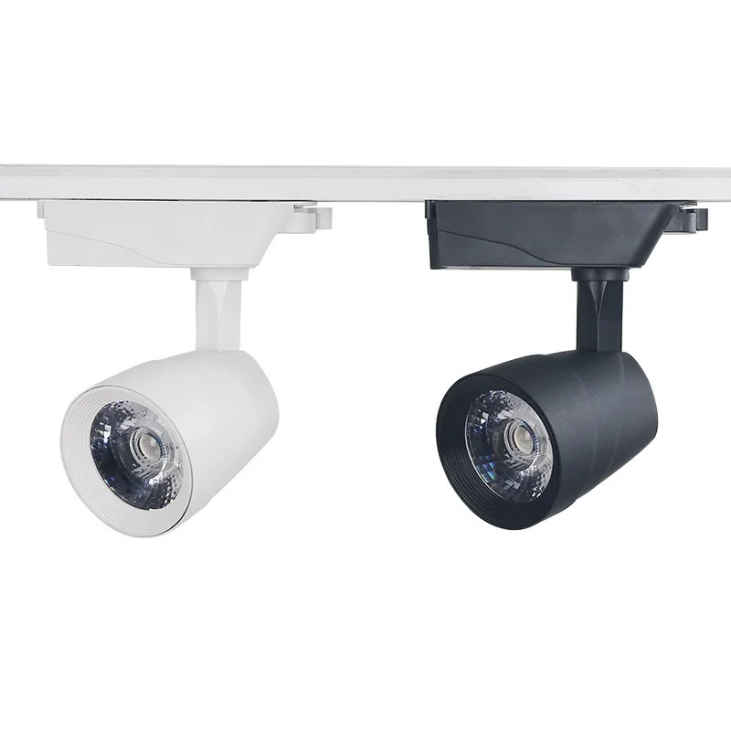 

LukLoy LED Track Light COB Chip Clothing Store Rail Spot Lights Art Gallery Exhibition Window Home TV Wall Decoration Rail Lamp