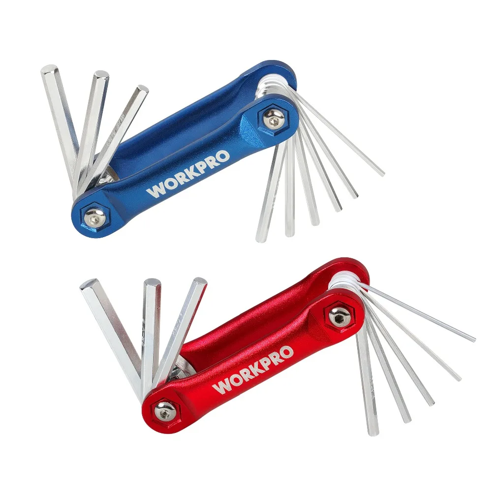 WORKPRO 17 шт складной ключ TORX Набор шестигранных ключей гаечных | Инструменты