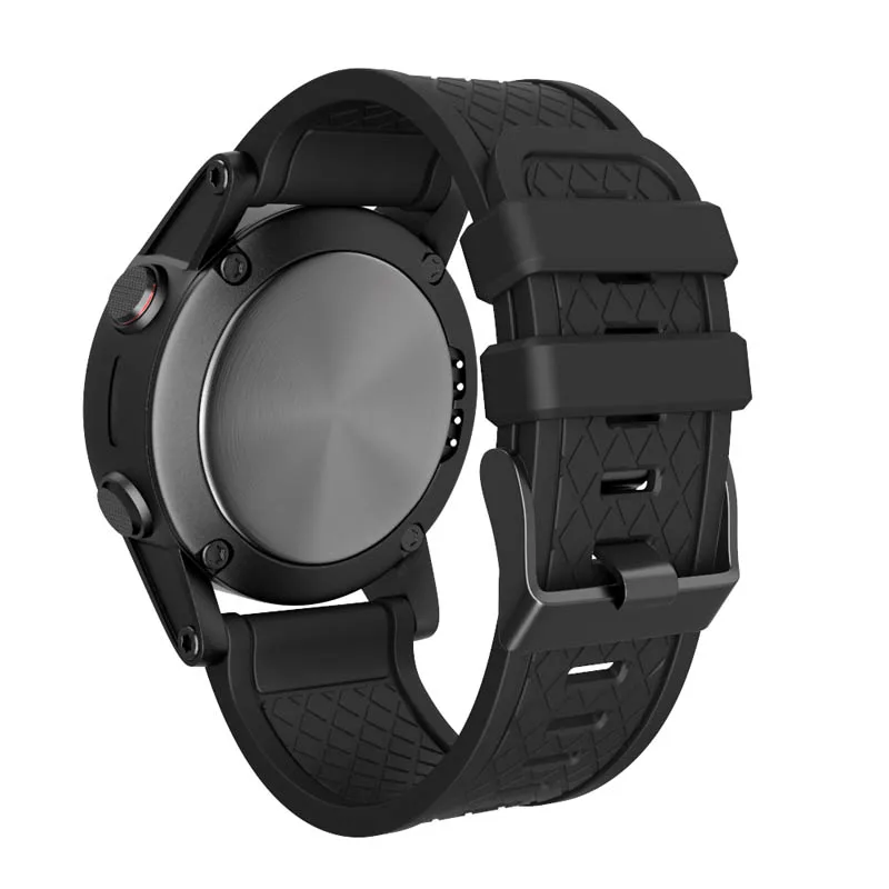 Силиконовый спортивный ремешок для наручных часов сменный Garmin Fenix/Fenix 2
