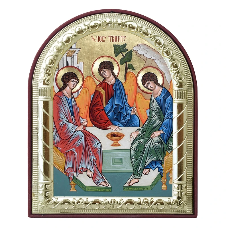 Религиозная икона Святая Мария греческие фотографии Литые алюминиевые