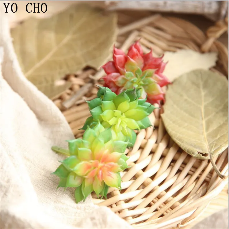YO CHO 1 шт. искусственный цветок высокого качества искусственное растение из ПВХ