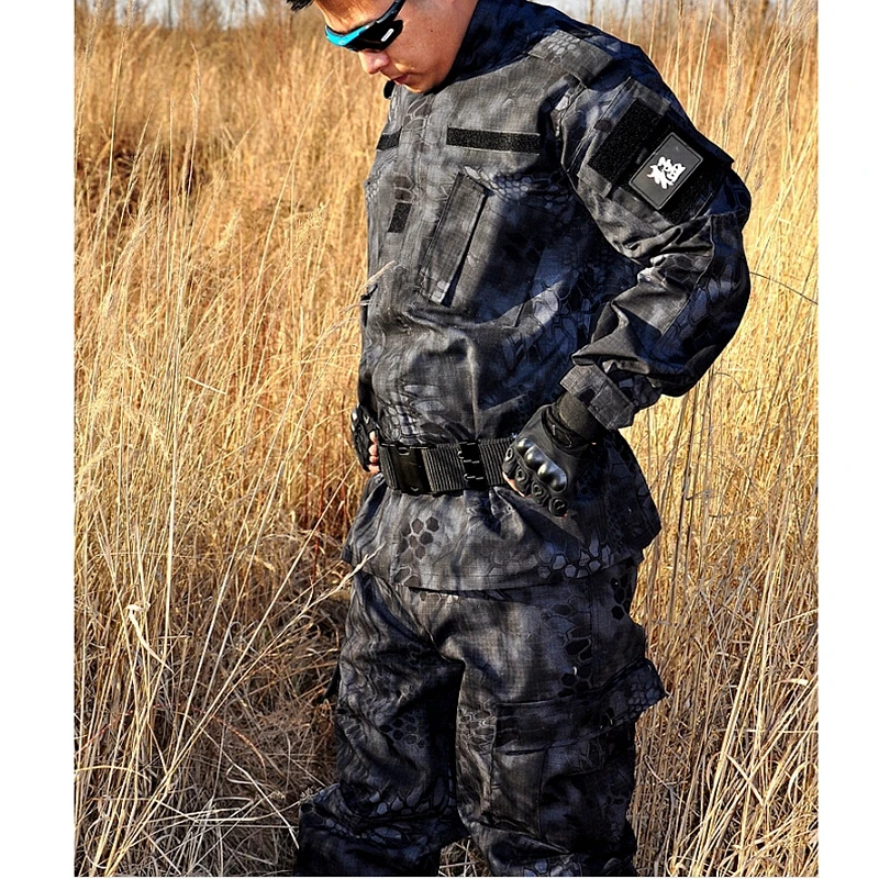 FG военные тактические брюки карго Униформа ветрозащитная камуфляжная Военная BDU