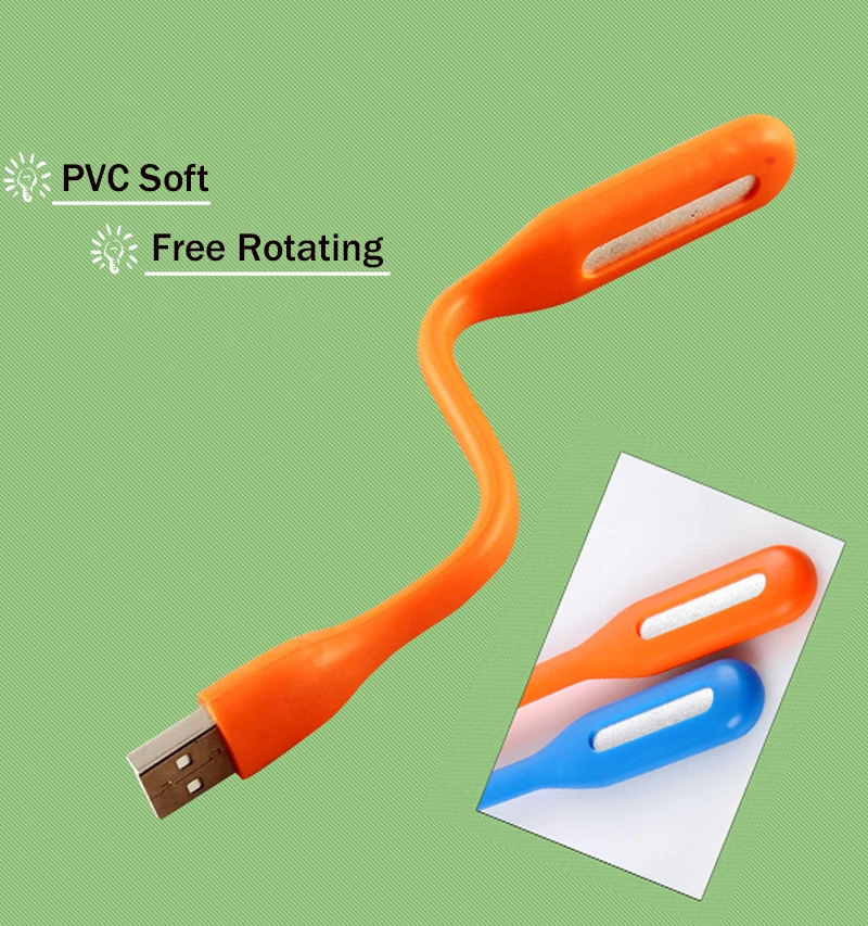 VCity USB Led Портативный лампа яркий Гибкие светодиодные лампы для чтения