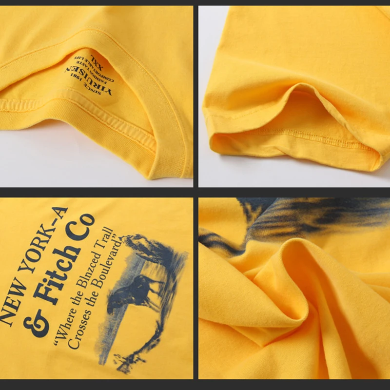 Лето 2017 г. модные Для мужчин футболка Повседневное лоскутное короткий рукав