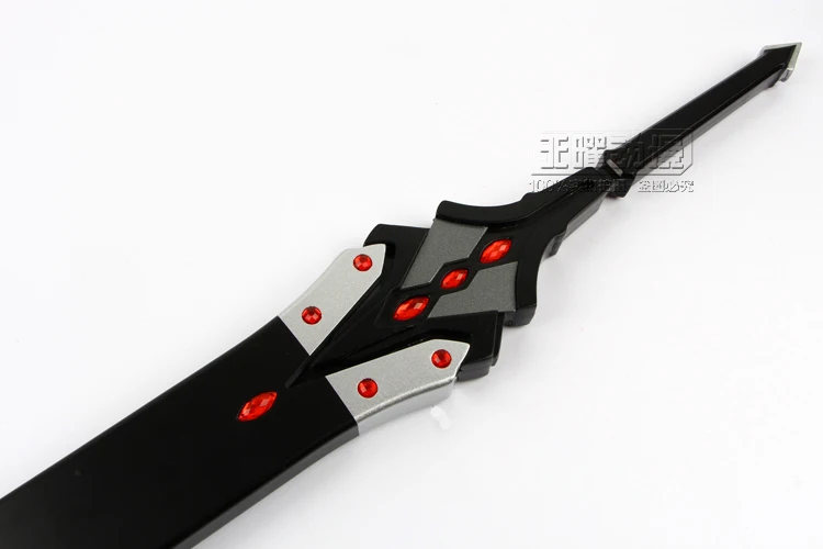 S0484 аниме непобежденный BAHAMUT летопица Red LUX ARCADIA черный меч 41 9 дюйма|black sword|sword swordsword