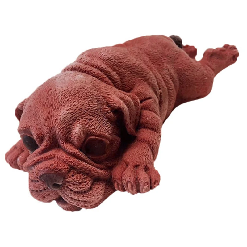 3D шарпеи силиконовые формы для торта мыло помадные клейкая паста собака