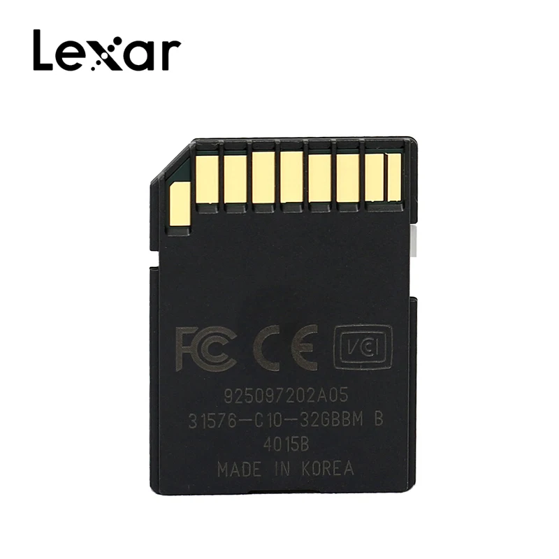 Оригинальная карта памяти Lexar Class10 U3 128 ГБ SDHC SDXC 32 16 64 C10 95 МБ/с./с SD для камеры |