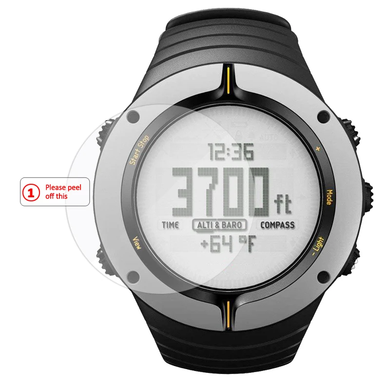 Screen Protector Tempered Glass For SUUNTO watch core spartan ambit TRAVERSE Alpha fitness Peak Flat | Наручные часы