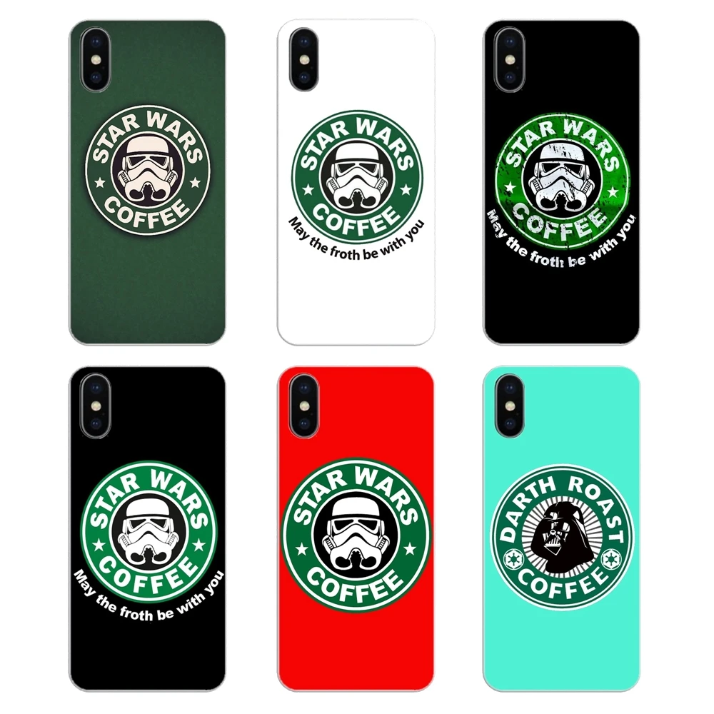 Silicone Phone Shell Cover coffee series star wars logo Art For Huawei P20 Lite Nova 2i 3i 3 GR3 Y6 Pro Y7 Y8 Y9 Prime 2018 2019 |