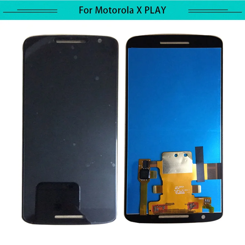 Протестировано 1 шт. для Motorala Moto X play XT1562 XT1563 Полный ЖК дисплей в сборе с заменой