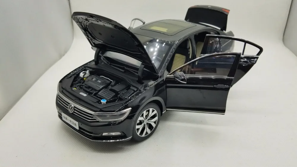 1:18 литая под давлением модель для Volkswagen VW Magotan Passat B8L черный седан игрушечный автомобиль миниатюрная коллекция подарки Passat B8