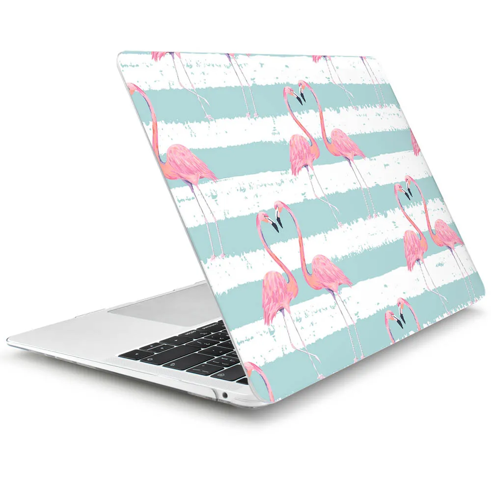 J234 Batianda чехол с фламинго и клавиатурой для MacBook Air 13 A1932 и Pro Reitna 12 13,3 15 тонкий жесткий чехол для ноутбука - Цвет: J234
