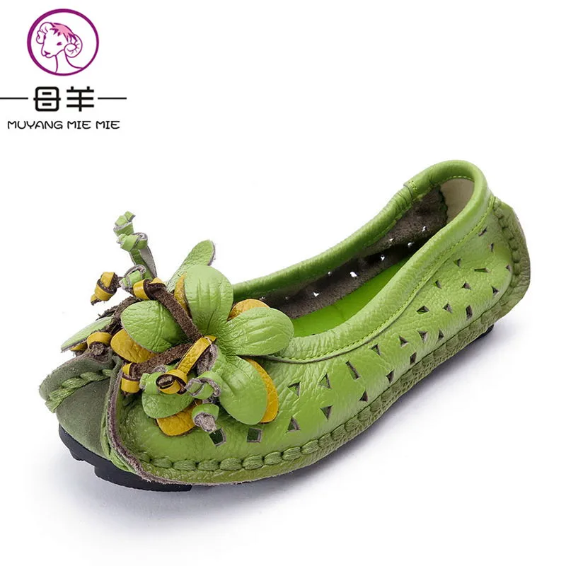 Женские мягкие лоферы на плоской подошве Повседневная Удобная обувь из