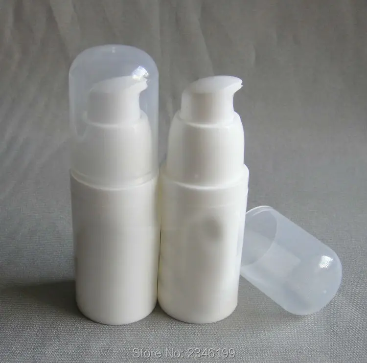 Белая безвоздушная бутылка для лосьона 15ML5 0 шт./лот косметический контейнер