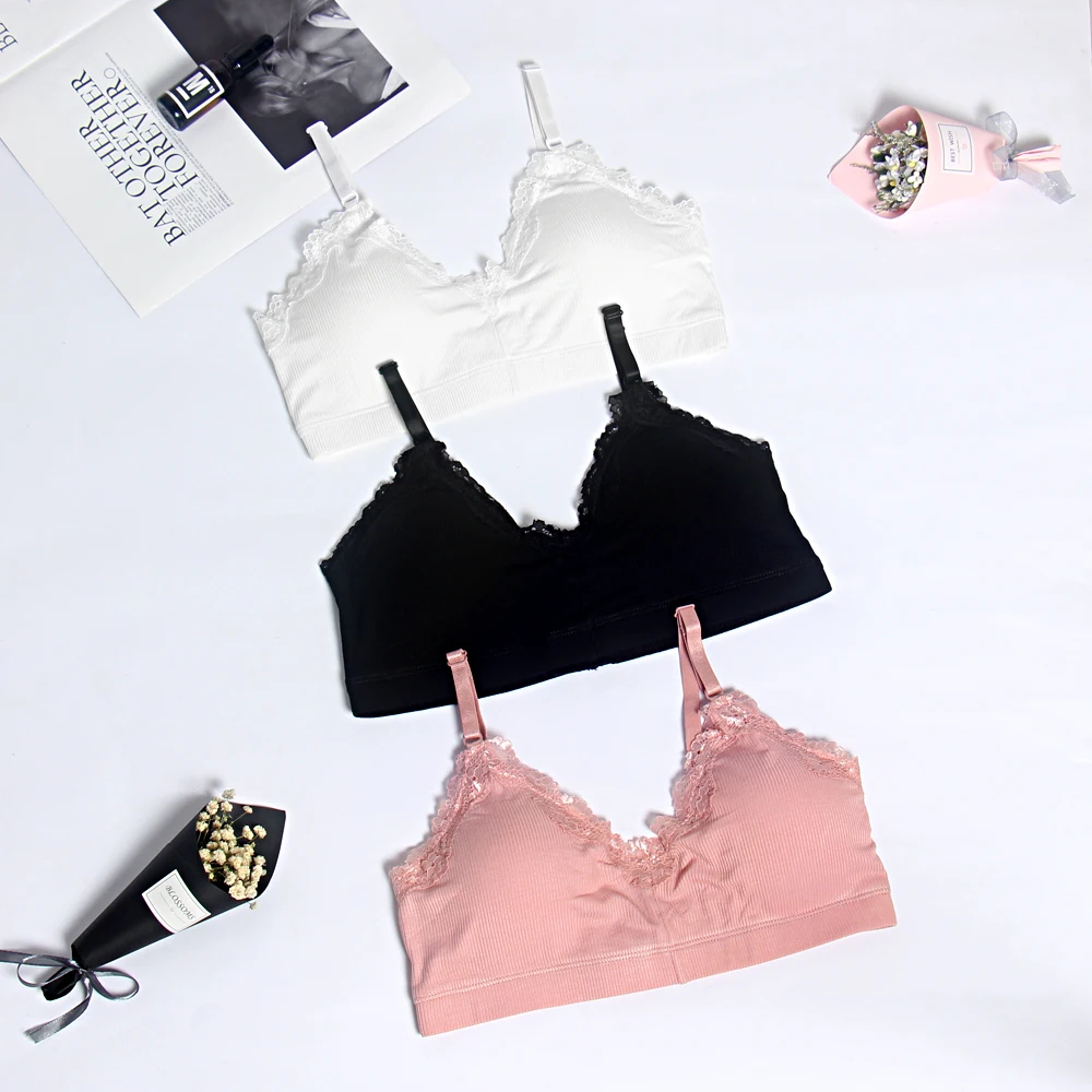 Сексуальный женский комплект с бюстгальтером хлопковое нижнее белье для дам