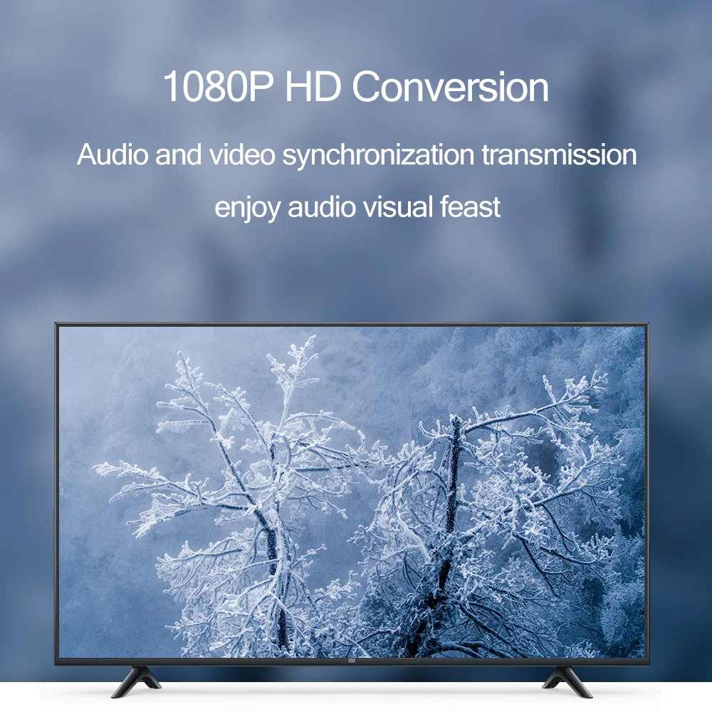 Biaze HDMI в VGA адаптер 1080P цифро-аналоговый видео аудио конвертер HDMI кабель для Xbox 360 PS3/4 PC ноутбук ТВ коробка проектор